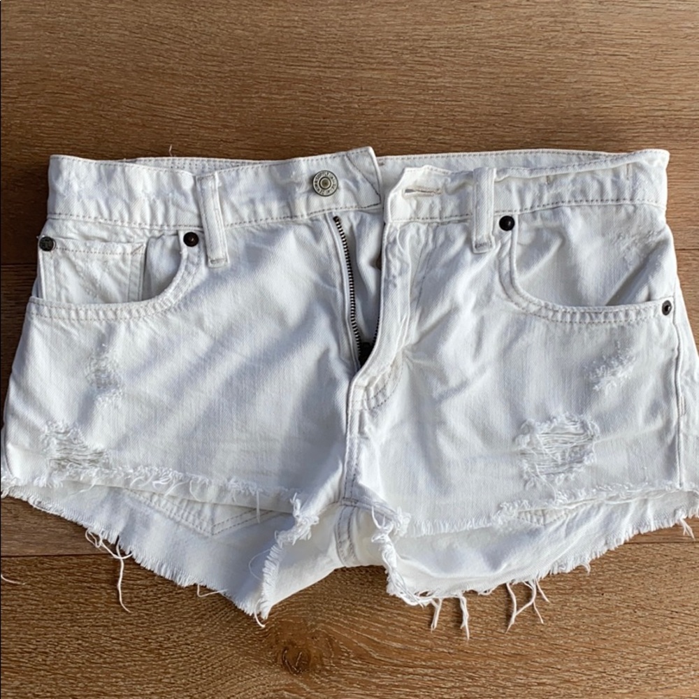 Denim&supply denim shorts.